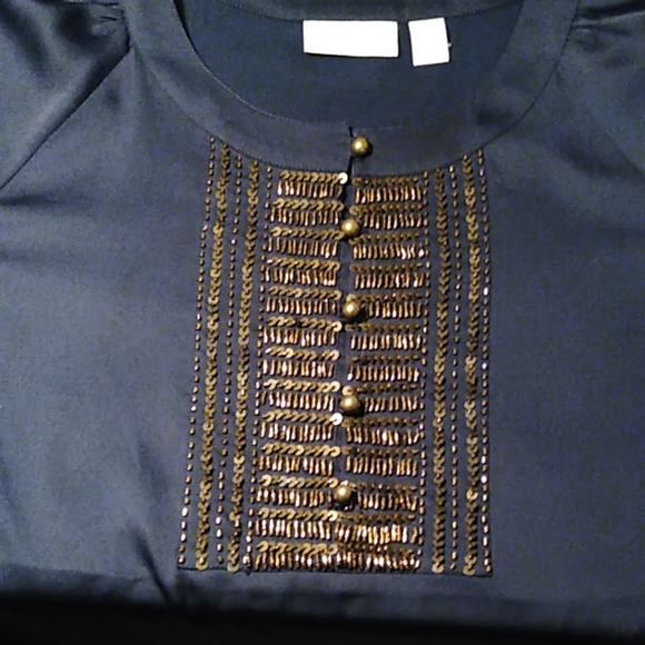 Chico's Tunic Size 2/Women's 14 - Picture 2 of 8